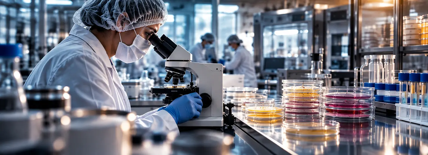 Laboratorio de microbiología: muestras, medios y materiales de trabajo.