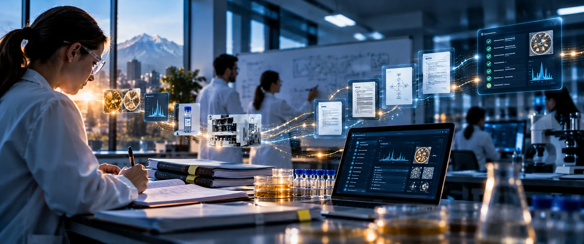 Diferentes realidades de laboratorio: análisis, docencia e investigación.